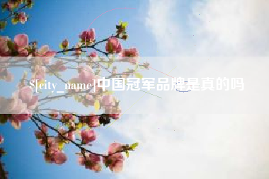 祁阳中国冠军品牌是真的吗