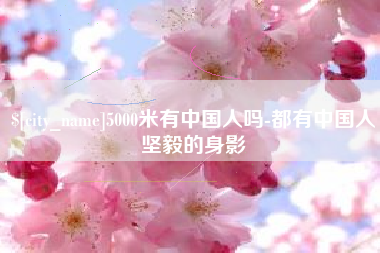 祁阳5000米有中国人吗-都有中国人坚毅的身影