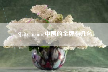 祁阳中国的金牌有几名