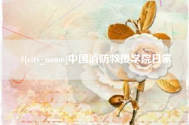 祁阳中国消防救援学院日常