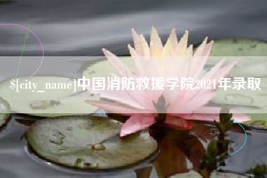 祁阳中国消防救援学院2021年录取
