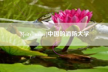 祁阳中国的消防大学