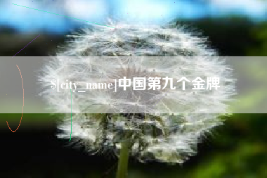 祁阳中国第九个金牌