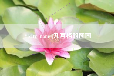 祁阳九宫格的图画
