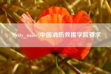 祁阳中国消防救援学院要求