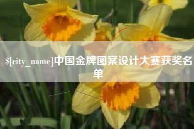 祁阳中国金牌图案设计大赛获奖名单