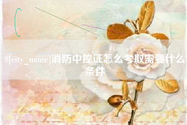 祁阳消防中控证怎么考取需要什么条件