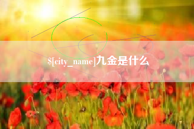 祁阳九金是什么