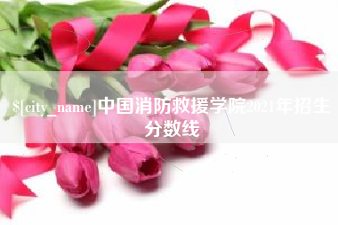 祁阳中国消防救援学院2021年招生分数线