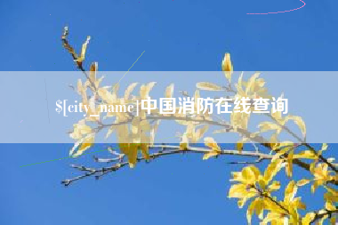 祁阳中国消防在线查询