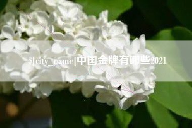 祁阳中国金牌有哪些2021